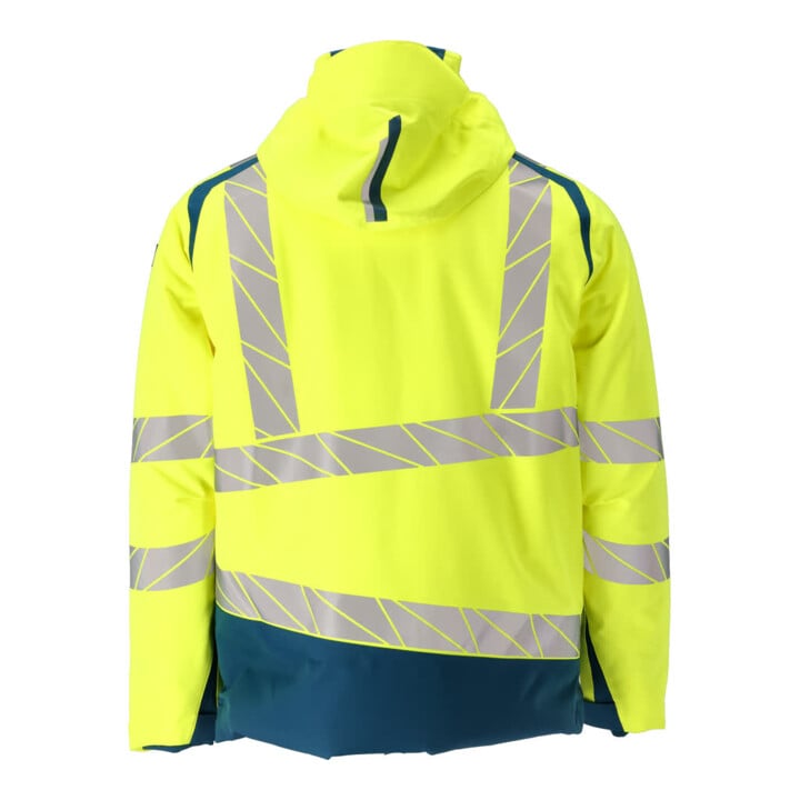 Mascot Winterjacke CLIMASCOT® Größe S hi-vis gelb/dunkelpetroleum