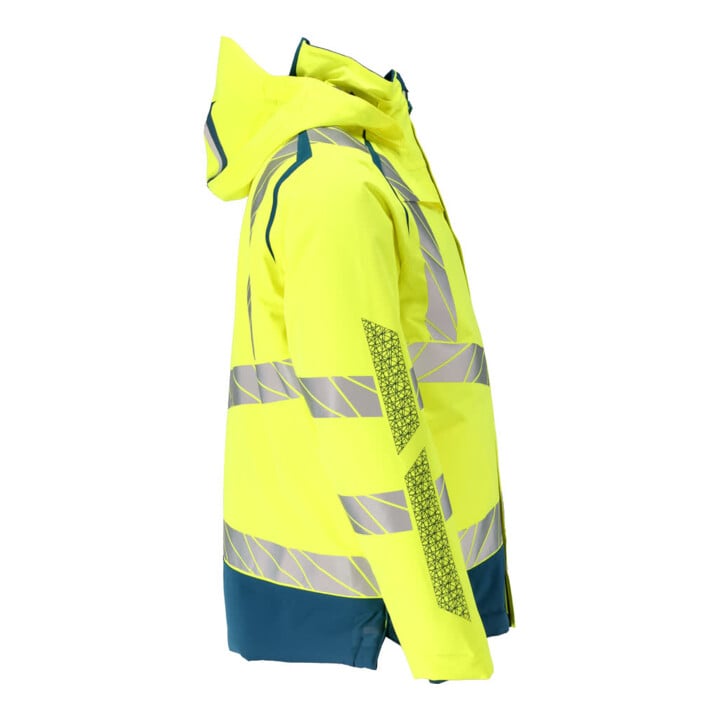 Mascot Winterjacke CLIMASCOT® Größe S hi-vis gelb/dunkelpetroleum