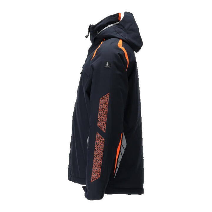 Mascot Winterjacke CLIMASCOT® Größe XL schwarzblau/hi-vis orange