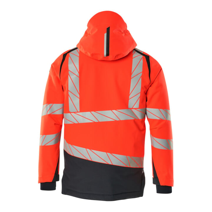 Mascot Winterjacke CLIMASCOT® Hi-vis rot/schwarzblau Gr. M