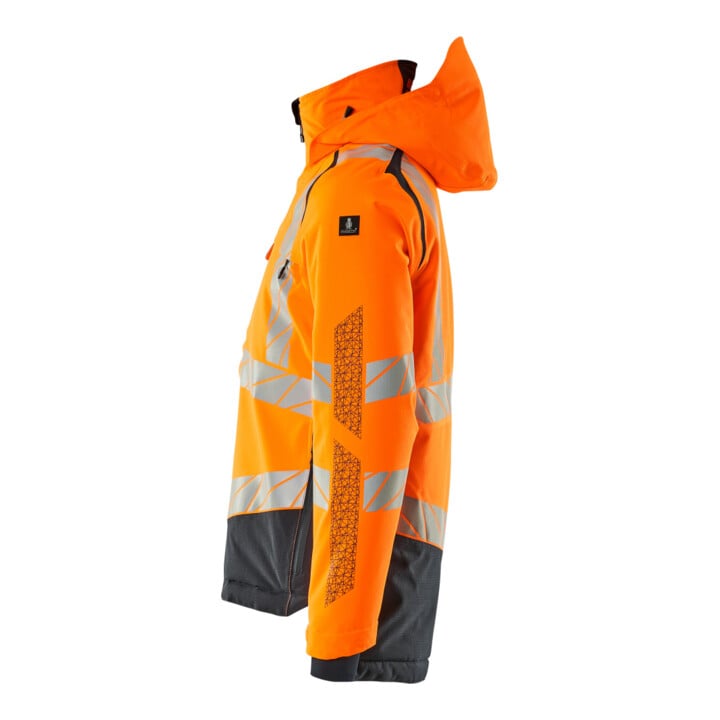 Mascot Winterjacke CLIMASCOT® L hi-vis orange/schwarzblau