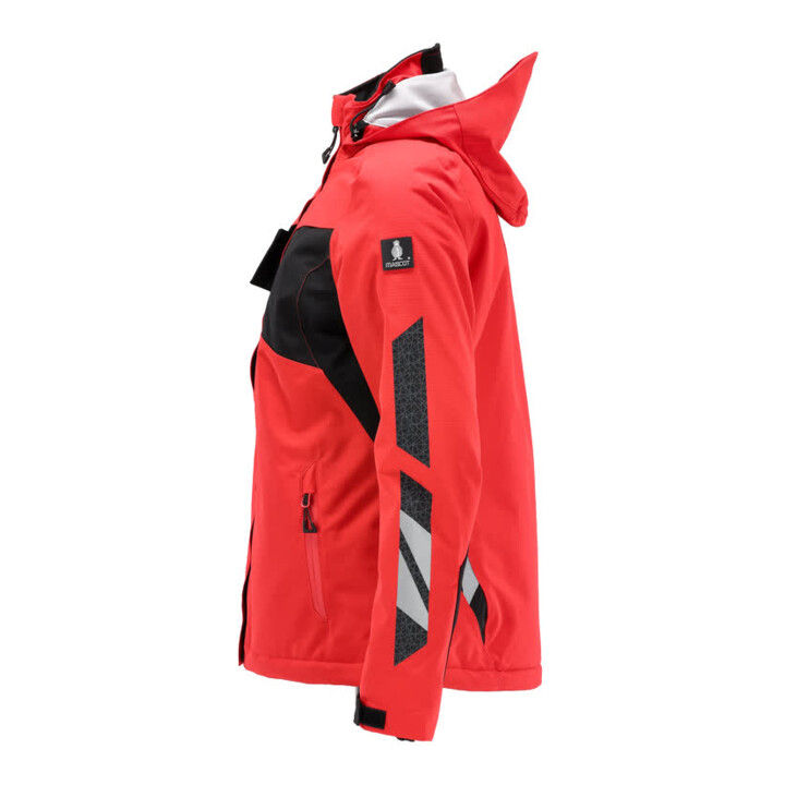 MASCOT Winterjacke Damen 2XL verkehrsrot/schwarz CLIMASCOT® leicht