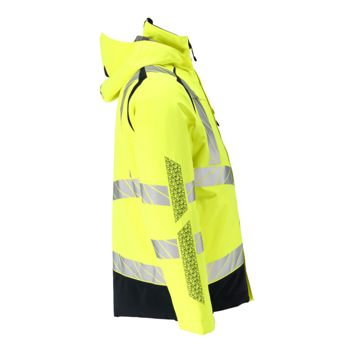 Mascot Winterjacke Größe 3XL hi-vis gelb/schwarzblau mit CLIMASCOT®-Futter