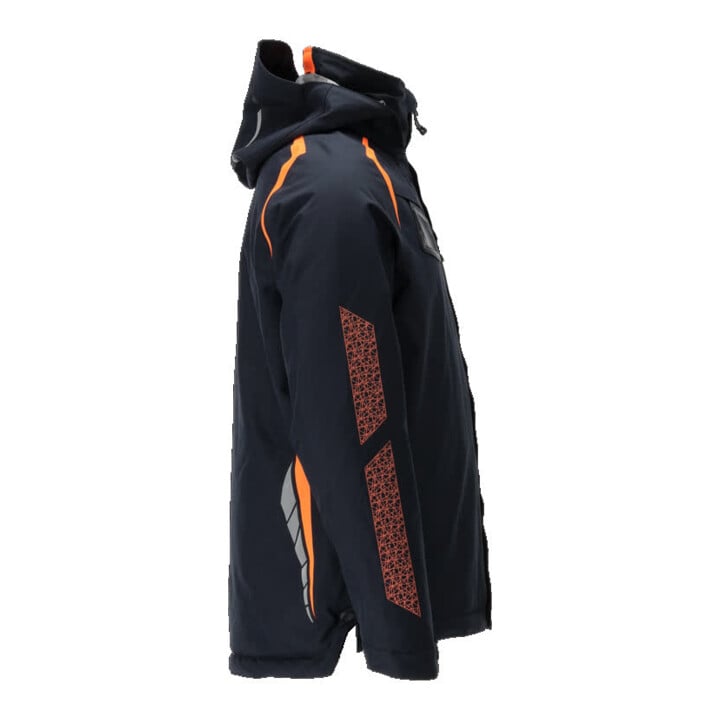 Mascot Winterjacke mit CLIMASCOT®-Futter 3XL schwarzblau/hi-vis orange