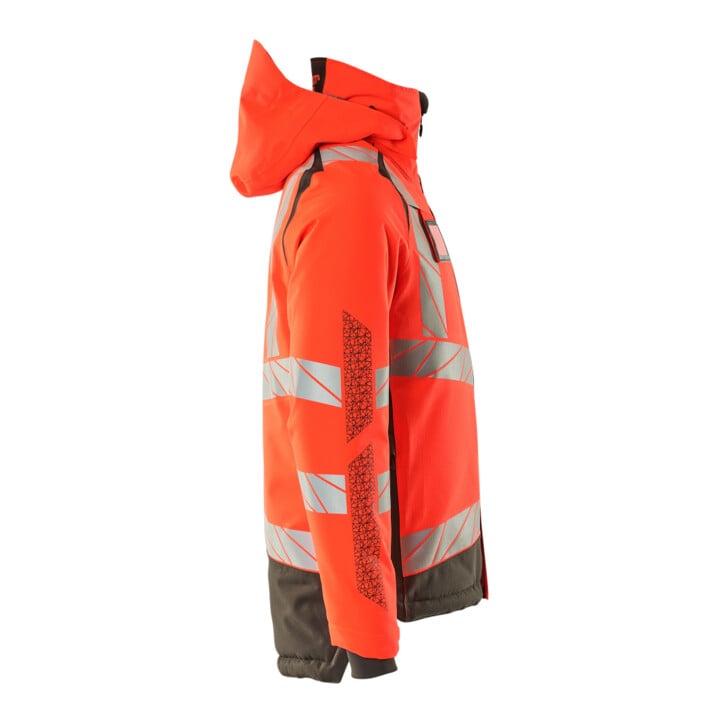 Mascot Winterjacke mit CLIMASCOT® Futter 5XL hi-vis rot/dunkelanthrazit