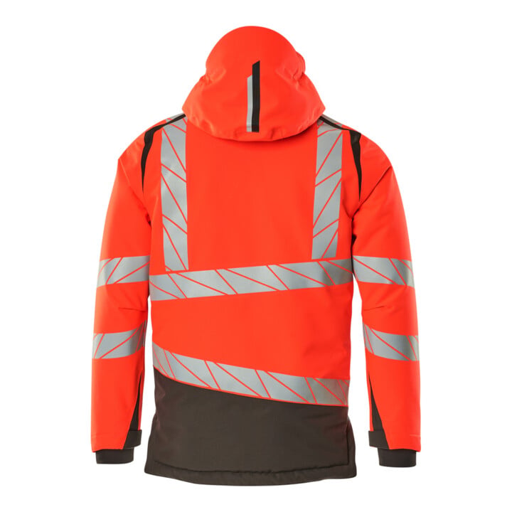 Mascot Winterjacke mit CLIMASCOT® Futter hi-vis rot/dunkelanthrazit Gr. M