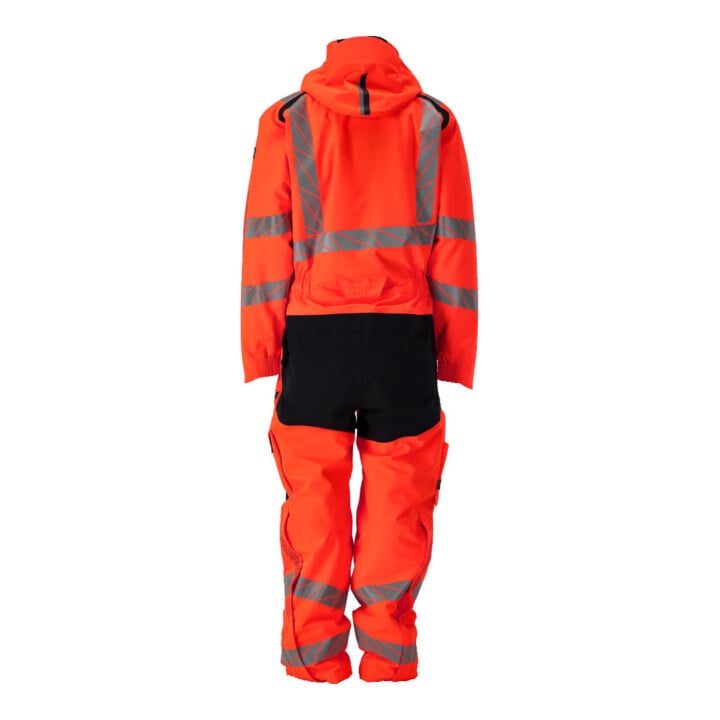 Mascot Winteroverall CLIMASCOT® Größe 2XL hi-vis rot/dunkelanthrazit