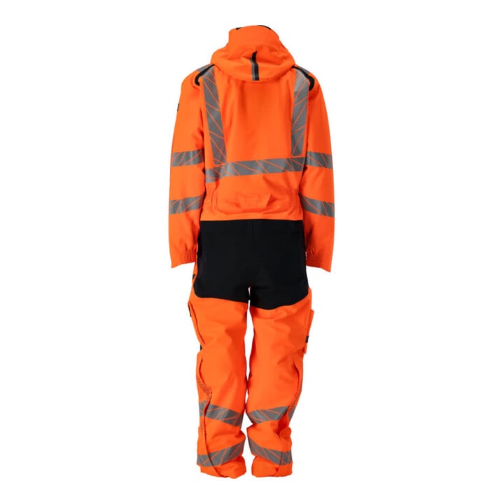 MASCOT Winteroverall CLIMASCOT® leicht Größe L hi-vis orange/schwarzblau