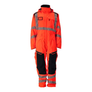 Mascot Winteroverall CLIMASCOT® leicht Größe L hi-vis rot/dunkelanthrazit