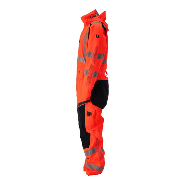 Mascot Winteroverall CLIMASCOT® leicht Größe L hi-vis rot/dunkelanthrazit
