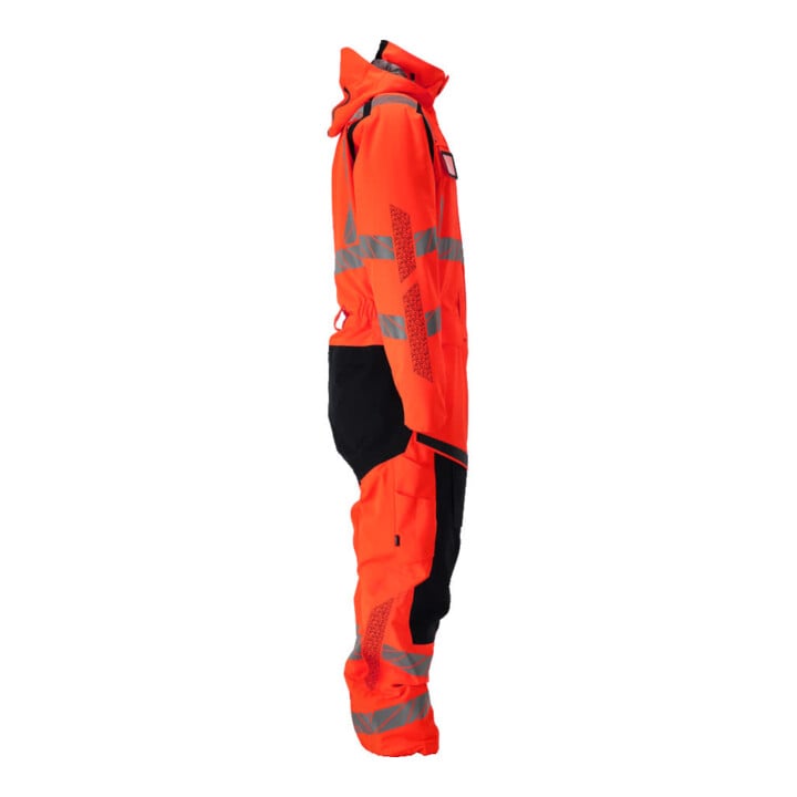 Mascot Winteroverall CLIMASCOT® leicht Größe L hi-vis rot/dunkelanthrazit