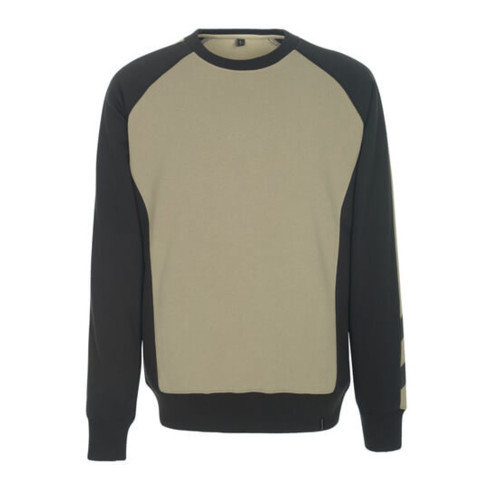 Mascot Witten Sweatshirt, hellkhaki/schwarz 310 g/m²