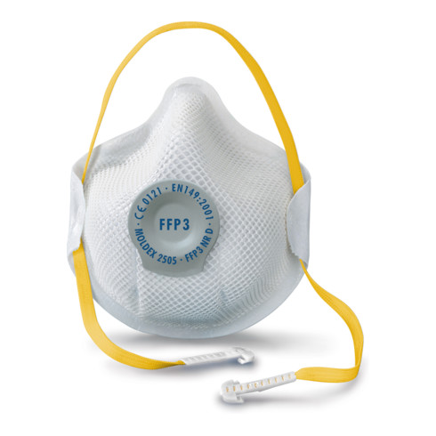 Masque de protection Moldex FFP3 NR D avec valve climatique Smart