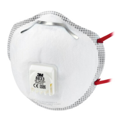 Masque de protection respiratoire 3M FFP3 NRD 10 pièces
