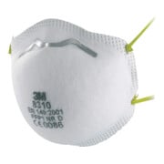 Masque de protection respiratoire 8310 EN 149:2001 + A1:2009 FFP1 NRD 10 un./KT-1