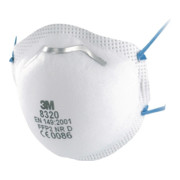 Masque de protection respiratoire 8320 EN 149:2001 + A1:2009 FFP2 NRD 10 pcs/car-1