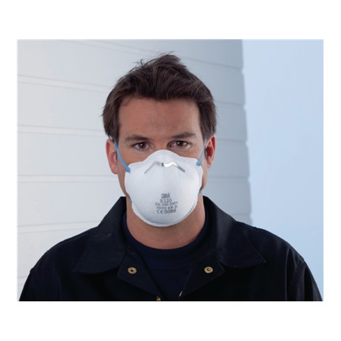 Masque de protection respiratoire 8320 EN 149:2001 + A1:2009 FFP2 NRD 10 pcs/car