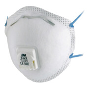 Masque de protection respiratoire 8322 EN 149:2001 + A1:2009 FFP2 NRD 10 pcs/car