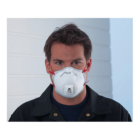 Masque de protection respiratoire 8833SV EN 149:2001 + A1:2009 FFP3 RD 5 pcs/car
