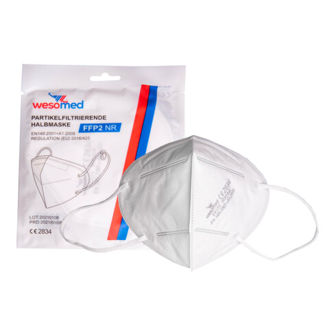 Masque de protection respiratoire jetable Hase WESOMED FFP2 NR