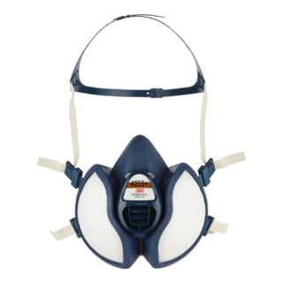 Masque p. peinture au pistolet 4255 EN 405:2001 + A1:2009 FFA2 P3 RD emballée in