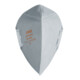 Masque respiratoire jetable (NR) Uvex 8203 FFP2 uvex silv-Air pro-1