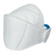 Masque respiratoire jetable (NR) Uvex FFP1 uvex silv-Air 5100+, sans valve d'expiration-1