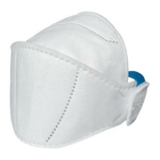 Masque respiratoire jetable (NR) Uvex FFP1 uvex silv-Air 5100+, sans valve d'expiration