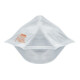 Masque respiratoire jetable (NR) Uvex FFP2 uvex silv-Air lite, sans valve d'expiration-1