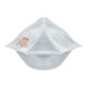Masque respiratoire jetable (NR) Uvex FFP2 uvex silv-Air lite, sans valve d'expiration-1