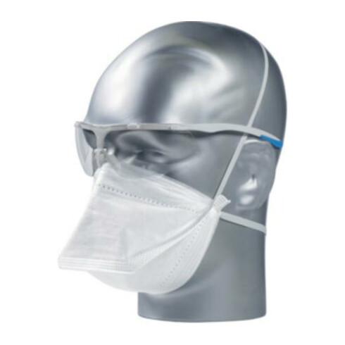 Masque respiratoire jetable (NR) Uvex FFP2 uvex silv-Air lite, sans valve d'expiration