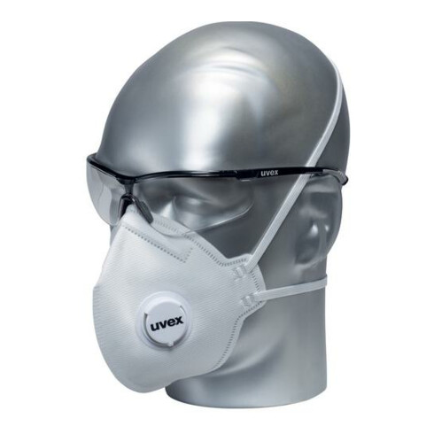 Masque respiratoire jetable Uvex (NR) 3310 FFP3 uvex silv-Air classic