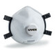 Masque respiratoire réutilisable (R) Uvex 7317 FFP3 uvex silv-Air exxcel einzelverp.-1