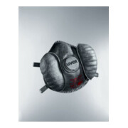 Masque respiratoire Uvex réutilisable (R) FFP3 uvex silv-Air e, valve d'expiration 360°, valve d'inhalation-3
