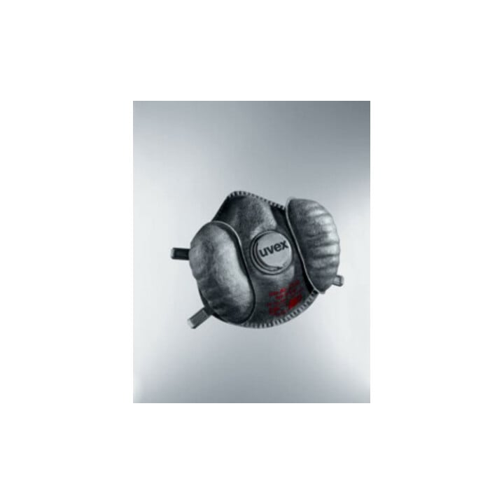 Masque respiratoire uvex réutilisable (R) FFP3 uvex silv-Air e, valve d'expiration 360°, valve d'inhalation