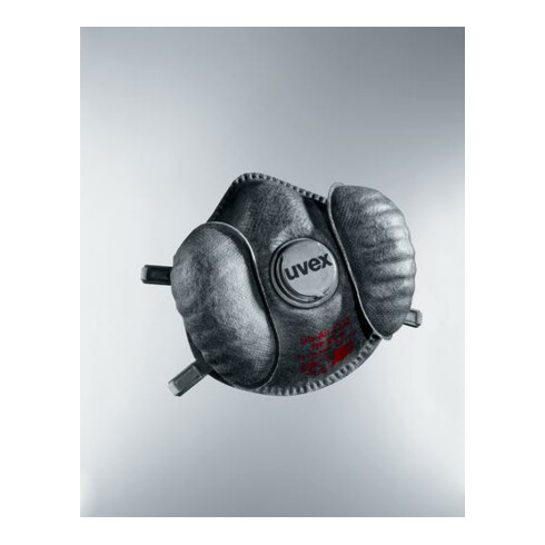 Masque respiratoire Uvex réutilisable (R) FFP3 uvex silv-Air e, valve d'expiration 360°, valve d'inhalation