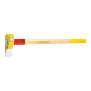 Masse à fendre BIG-OX® 3000 g grand surface de frappe, nez manche Hickory OCHSEN