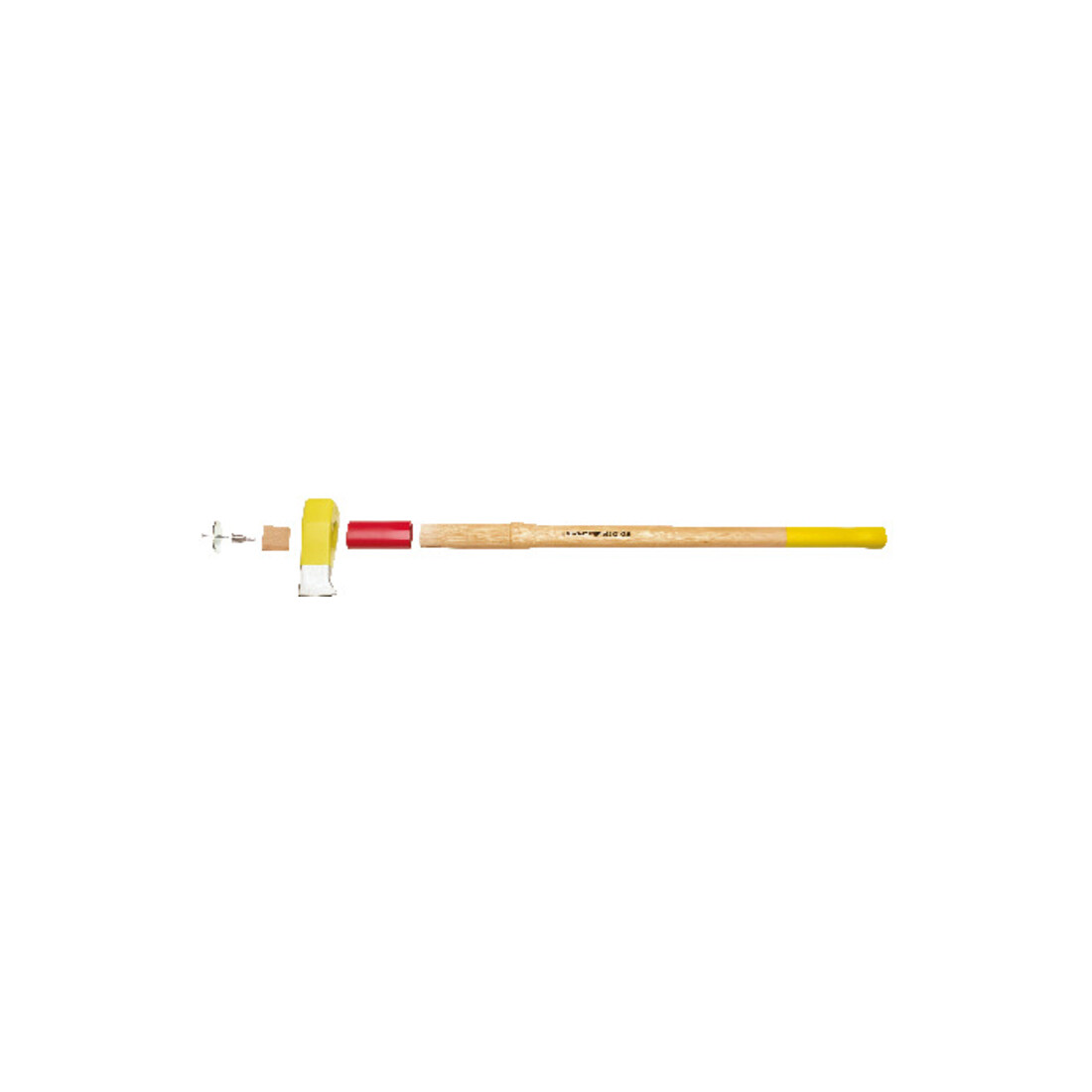 Masse à fendre BIG-OX® 3000 g grand surface de frappe, nez manche Hickory OCHSEN