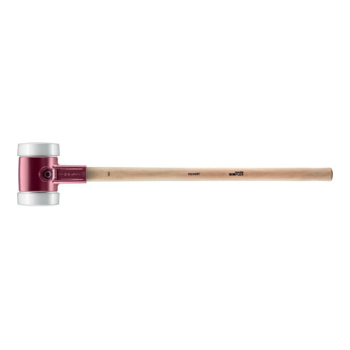 Masse SIMPLEX D. tête 140 mm L. 1045 mm mi-dur super-plastique blanc Hickory HAL