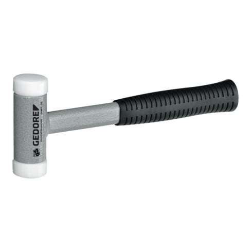 Massette antirebond Gedore 248ST, avec manche en tube d'acier