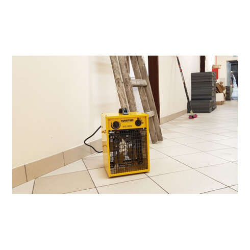 Master Elektroheizer B 3, Heizleistung 1,65 / 3,3 kW, mit Ventilator