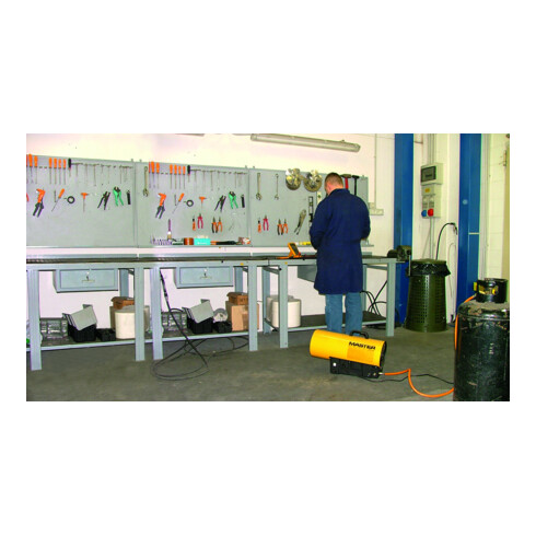 Master Gasheizgerät BLP 33M - mechanisch, Heizleistung 18 bis 33 kW