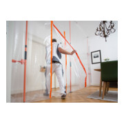 Master Staubschutzwand Heylo HEYWALL Plus-Paket, 4 Systemstangen (bis 3,60 m Höhe)-4