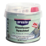 Mastic fibre de verre 250g peut mastic gris clair