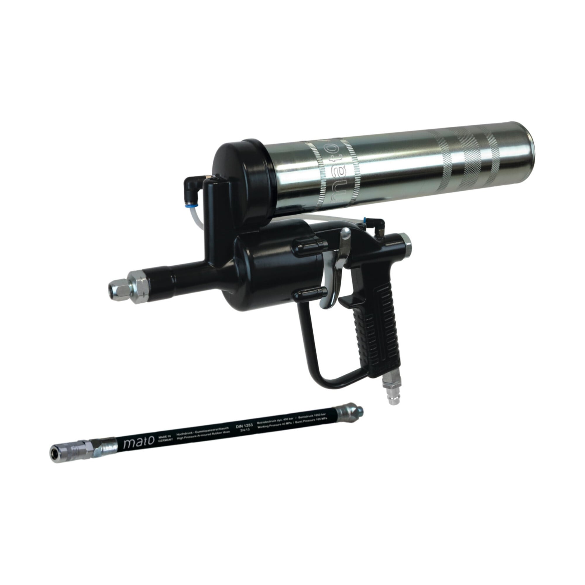 MATO Lube-Shuttle Druckluft-Fettpresse, 400 g