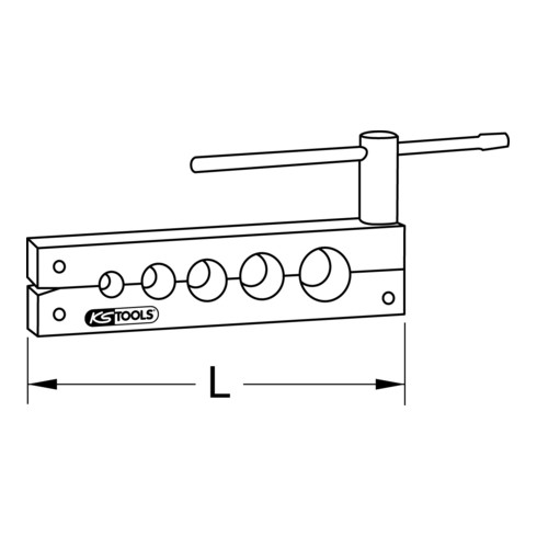 KS Tools Bande à brides