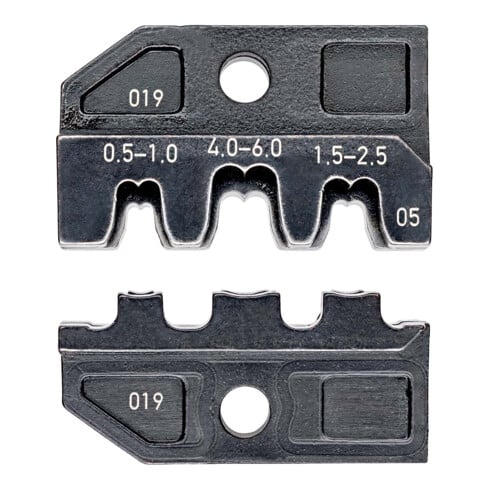 Matrices de sertissage, pour système de pinces de sertissage KNIPEX réf. : 97 43 XX Knipex