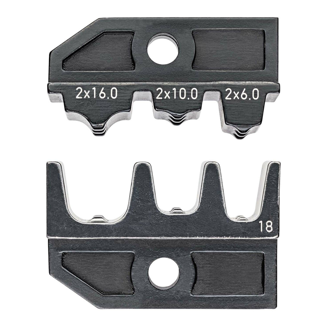 Matrices de sertissage, pour système de pinces de sertissage KNIPEX réf. : 97 43 XX Knipex