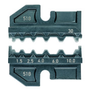 Matrices de sertissage, pour système de pinces de sertissage KNIPEX réf. : 97 43 XX Knipex