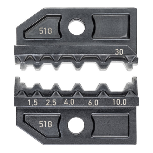 Matrices de sertissage, pour système de pinces de sertissage KNIPEX réf. : 97 43 XX Knipex